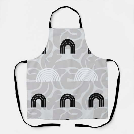 Minimalist Mixed Boho Arches Schort (Voorkant)