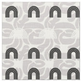 Minimalist Mixed Boho Arches Stof (Close Up)