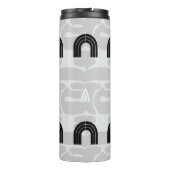 Minimalist Mixed Boho Arches Thermosbeker (Achterkant)