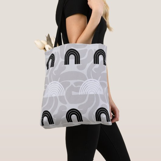 Minimalist Mixed Boho Arches Tote Bag (Dichtbij)