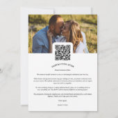 Minimalist Modern Better Together Quote 3 Photos Save The Date (Achterkant)