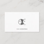 Minimalist Modern Calm Counseling Therapy Clean Visitekaartje (Achterkant)