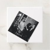 Minimalist Modern Custom Photo Wedding Thank You Bedankjes Labels (In situ)