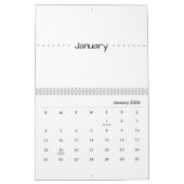 Minimalist Modern Elegant 2026 Calendar Kalender (Jan 2026)