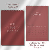 Minimalist Modern Elegant 2026 Calendar Kalender