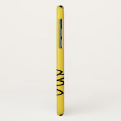 Minimalist Modern Elegant Daisy flower and text Case-Mate iPhone Case (Achterkant/links)