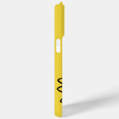 Minimalist Modern Elegant Daisy flower and text Case-Mate iPhone Case (Achterkant / Rechts)