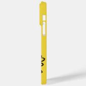 Minimalist Modern Elegant Daisy flower and text Case-Mate iPhone Case (Achterkant / Links)