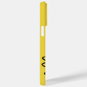 Minimalist Modern Elegant Daisy flower and text Case-Mate iPhone Case (Achterkant / Rechts)