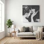 Minimalist Modern Elegant Square Photo Wedding Canvas Afdruk<br><div class="desc">Create a meaningful piece of wall art using your own photo. This elegant canvas design lets your image take center stage with a clean,  timeless look that works in any space. Perfect for couples,  weddings,  anniversaries,  or everyday moments you want to see displayed beautifully at home.</div>