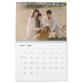 Minimalist Modern Family Photo 2026  Kalender (Mar 2026)