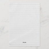 Minimalist Modern Friendsgiving Dinner Party Kaart (Achterkant)