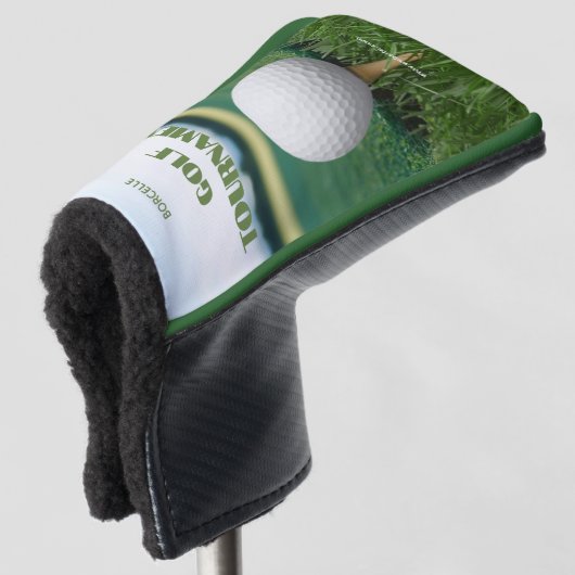 Minimalist Modern Golf Head Cover Stylish Design (3/4 voorkant)