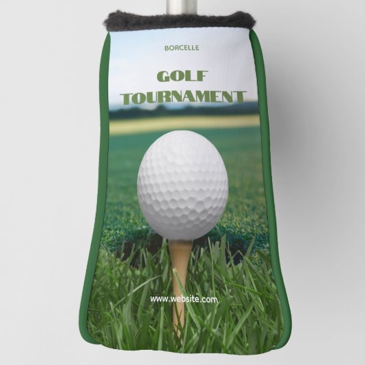 Minimalist Modern Golf Head Cover Stylish Design (Draai 90)