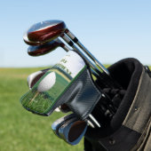 Minimalist Modern Golf Head Cover Stylish Design (Insitu)