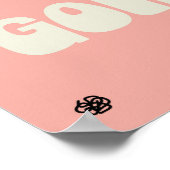 Minimalist Modern Home Sunset Poster  (Hoek)