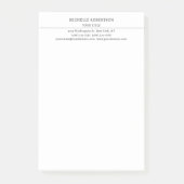 Minimalist Modern Professional Creative Post-it® Notes (Voorkant)