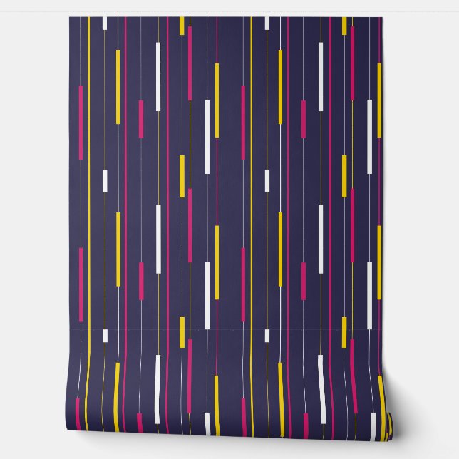 Minimalist Modern Stripes Behang (Afrollen)