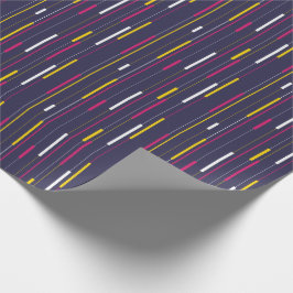 Minimalist Modern Stripes Cadeaupapier