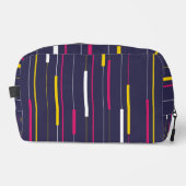 Minimalist Modern Stripes Cosmetic Bag Toilettasje (Voorkant)