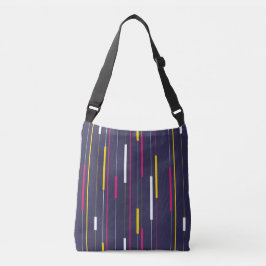 Minimalist Modern Stripes Crossbody Tas