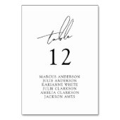 Minimalist Modern & Whimsical Script Kaart (Achterkant)