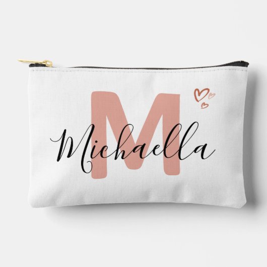 Minimalist Monogram Name Girl's Script Etui (Voorkant)