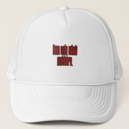Minimalist Motivational Quote Baseball Cap — Moder Trucker Pet