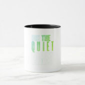 Minimalist Motivational Quote Mug — Modern Clean Mok (Midden)