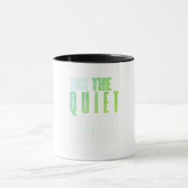 Minimalist Motivational Quote Mug — Modern Clean Mok