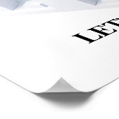 Minimalist Motivational Wall Art Print (Hoek)