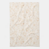 Minimalist Neutral Wildflower Kitchen Towel Theedoek (Verticaal)