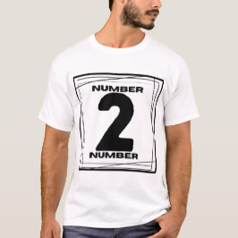Minimalist Nummer 2 T-shirt