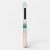 Minimalist Pastel Gradient Waves - Abstract Modern Case-Mate iPhone Case (Achterkant/links)