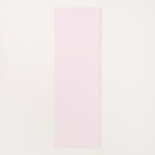 Minimalist Pastel Pink Bow Exercise Yogamat (Achterkant)