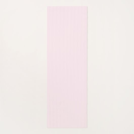 Minimalist Pastel Pink Bow Exercise Yogamat (Achterkant)