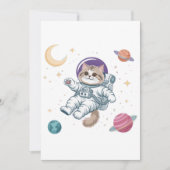 Minimalist Pastel Sunset Over Hills and Pines Kaart (Voorkant)