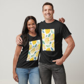 Minimalist Pattern Art Lemon Fruit Waterverf 1 T-shirt (Unisex)
