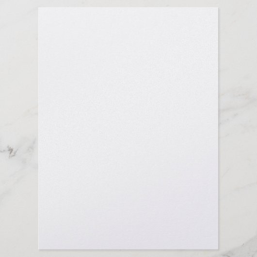 Minimalist Pearl Wedding Menu (Achterkant)