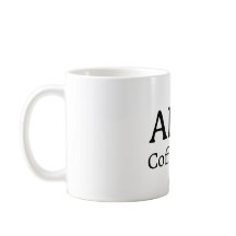 Minimalist Personalized Name Coffee Mug