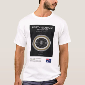 Minimalist Perth Cricket Ground Line Print Tee T-shirt