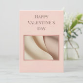 Minimalist Photo Valentine Card (Staand voorkant)
