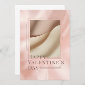 Minimalist Photo Valentine Card (Voorkant / Achterkant)