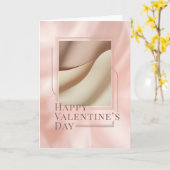 Minimalist Photo Valentine Card Kaart (Gele Bloem)
