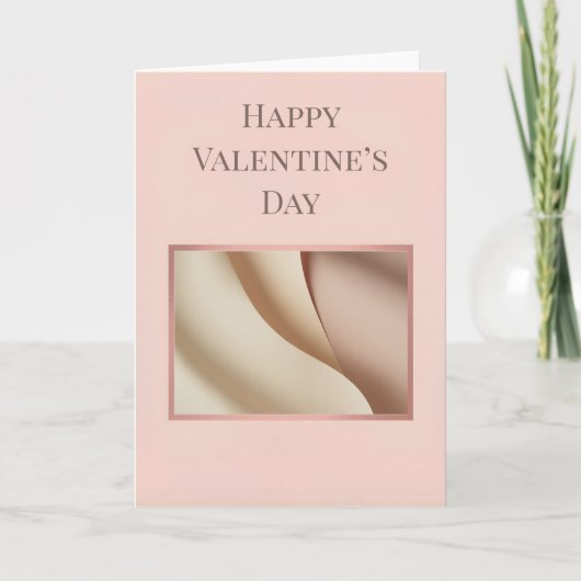 Minimalist Photo Valentine Card Kaart (Voorkant)