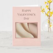 Minimalist Photo Valentine Card Kaart (Gele Bloem)