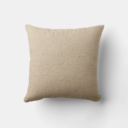 Minimalist Pink and Beige Cushion Kussen (Achterkant)