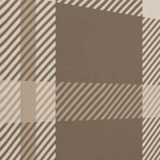 Minimalist Plaid in Cream and Taupe Behang (Zoom)