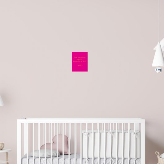 Minimalist poster Jane Austen Quote (Kinderkamer 2)