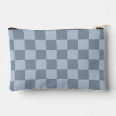 Minimalist Powder Blue Checkerboard Pattern Etui (Achterkant)